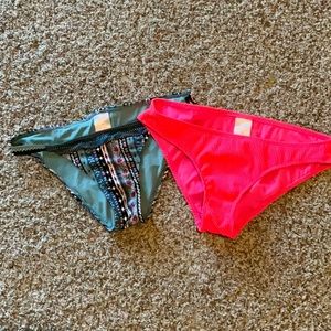 Bikini swim bottoms